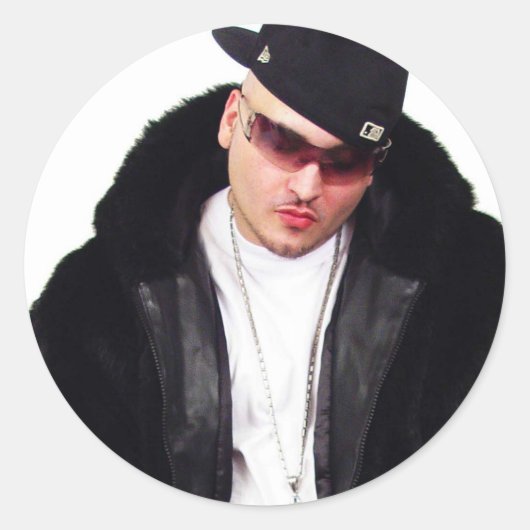 無題ステッカー ラウンドシール (正面)