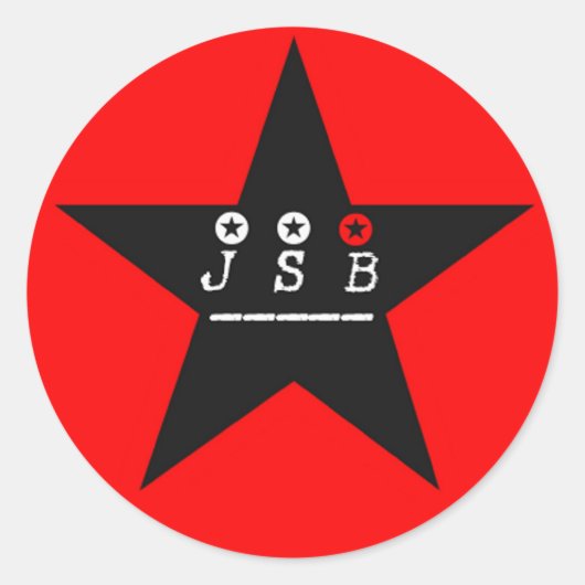 無題ステッカー ラウンドシール (正面)