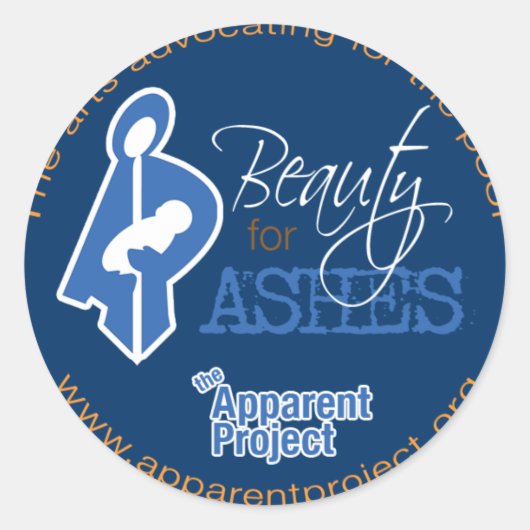 無題ステッカー ラウンドシール (正面)