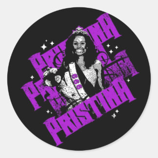 無題ステッカー ラウンドシール