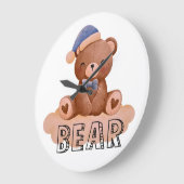 無題デザイン ラージ壁時計 (傾斜)