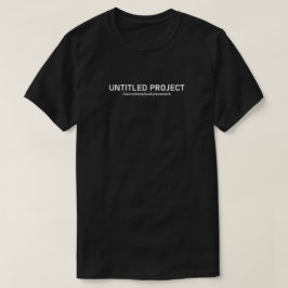 無題プロジェクト – オーディオセッションエラーV2 Tシャツ