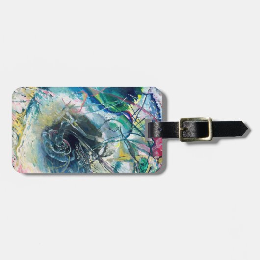 無題即興, 1914 ラゲッジタグ (正面横)