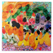 無題抽象芸術デジ絵画タル1 タイル (正面)