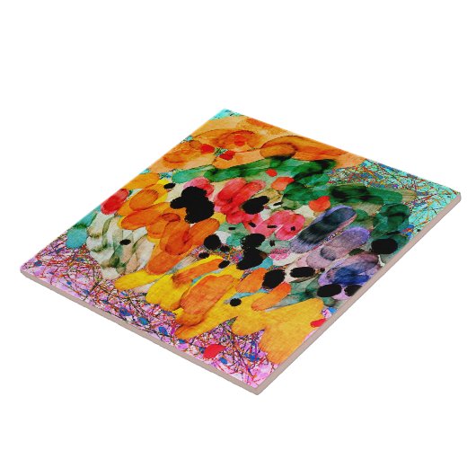 無題抽象芸術デジ絵画タル1 タイル (側面)