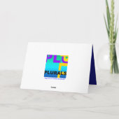 無題01グリーティングカード カード (裏面)