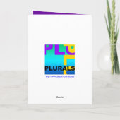 無題15グリーティングカード カード (裏面)