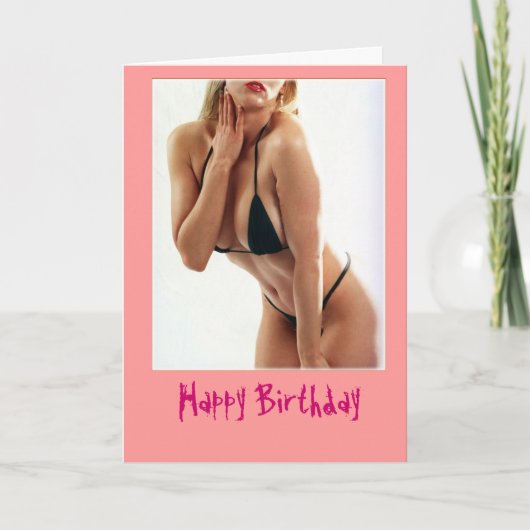 無題5のコピー、ハッピーバースデー カード (正面)