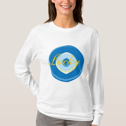 無題7、幸運 Tシャツ (正面)