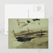 無題、または： 1870年の島の場所 ポストカード (正面/裏面)