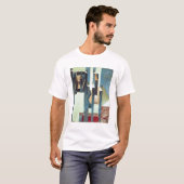 無題(キャンバスの油) Tシャツ (正面フル)