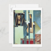 無題(キャンバス上の油) ポストカード (正面/裏面)