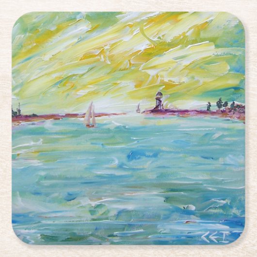 無題 スクエアペーパーコースター (正面)