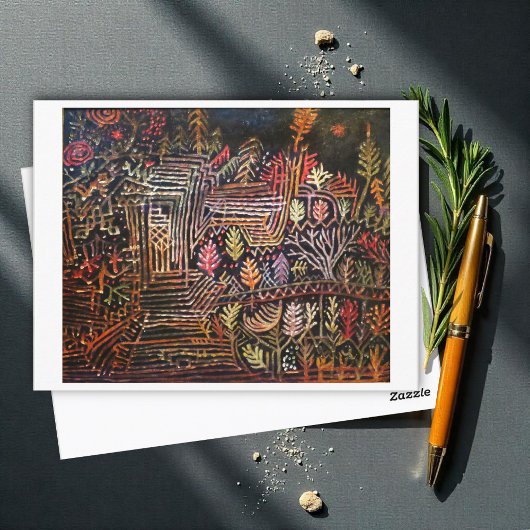 無題(再構成)ポール・クレー1926 ポストカード