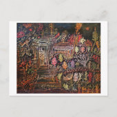 無題(再構成)ポール・クレー1926 ポストカード (正面)