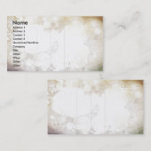 無題、名前、住所1、住所2、連絡1... 名刺 (正面/裏面)