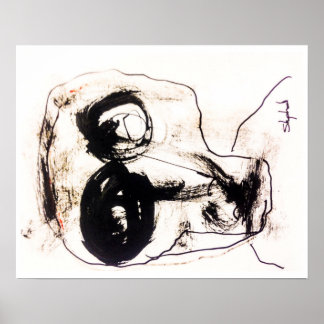 無題（孤独な男）ポスター ポスター