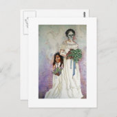 無題/花嫁、はがき ポストカード (正面/裏面)