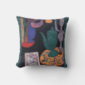無題(静物画)Paul Klee氏、抽象芸術・アート クッション (正面)