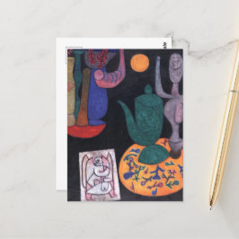 無題（静物画）Paul Klee氏、抽象芸術・アート ポストカード
