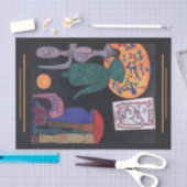 無題（静物画）Paul Klee氏、抽象芸術・アート 薄葉紙 (クラフト)