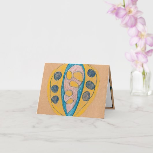 無題、1908年Hilma af Klint著 カード (蘭)