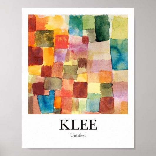 無題(1914) by Paul Klee ポスター (正面)
