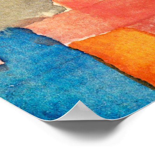 無題(1914) by Paul Klee ポスター (角)