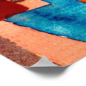 無題(1914) by Paul Klee. ポスター (角)