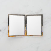 無題、1934年Hilma af Klint著 サンキューカード (内部)