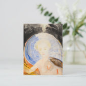 無題、1934年Hilma af Klint著 ポストカード (スタンド正面)