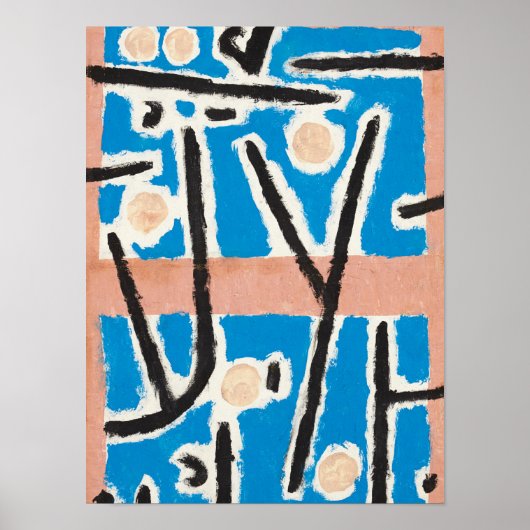 無題、1938年Paul Klee著 ポスター (正面)