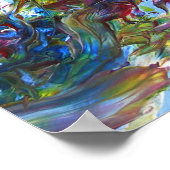 「無題#9」プリント ポスター (角)