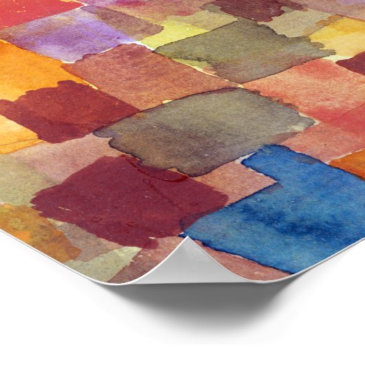 無題： Paul Klee 1914 ポスター (角)