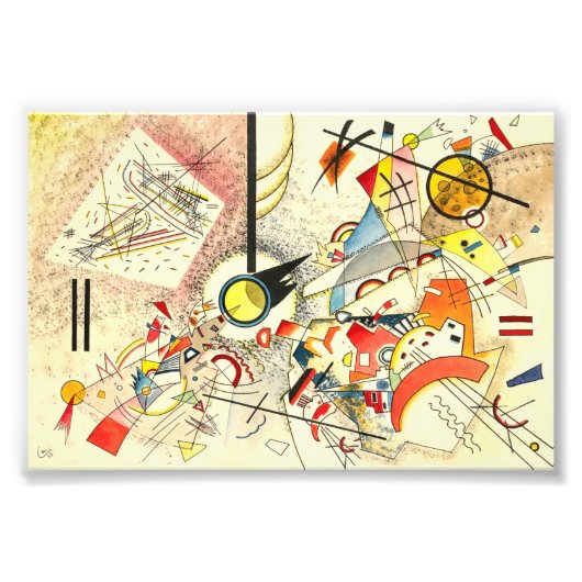 無題：Wassily Kandinsky 1923 フォトプリント (正面)