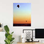 無飛んでいる料 ポスター (ホームオフィス)