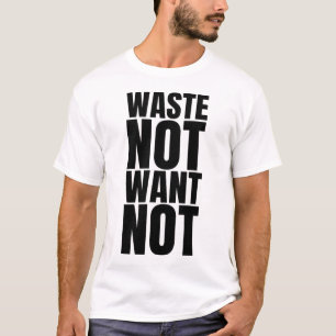 無駄が望まない Tシャツ