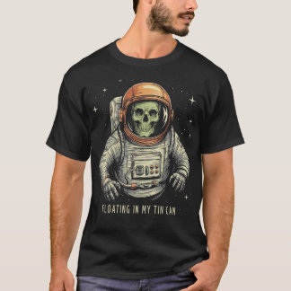 無駄な宇宙おもしろい飛行士 Tシャツ