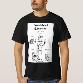 無駄な宇宙キャラクターシャツ Tシャツ