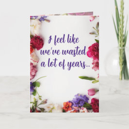 無駄な年月 - 母の日 サンキューカード