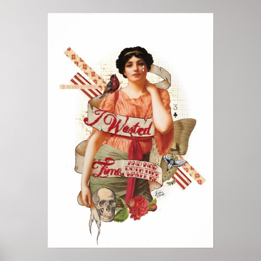 無駄な時間 ポスター (正面)