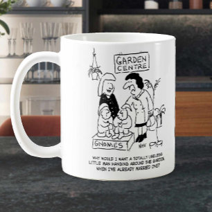 無駄な格言ガーデンセンター。おもしろい コーヒーマグカップ