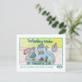 無駄な水 ポストカード (スタンド正面)