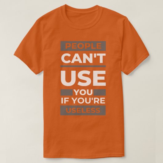 無駄な Tシャツ (デザイン正面)