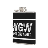 無駄になる白人の女の子 フラスク (左)