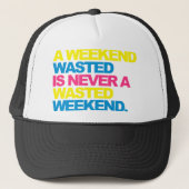無駄になる週末 キャップ (正面)