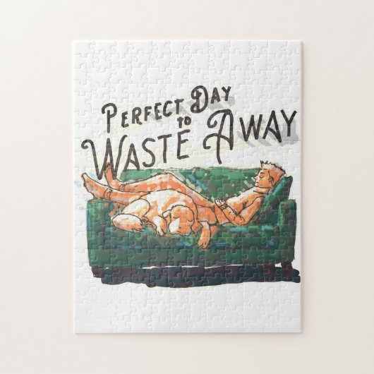 無駄に最適な遠くに日 ジグソーパズル (縦)