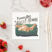 無駄に最適な遠くに日 スタンダードカクテルナプキン (インサイチュ)