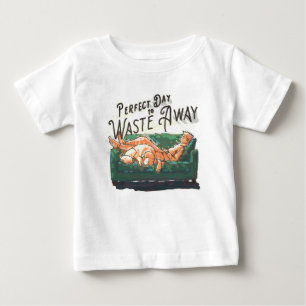 無駄に最適な遠くに日 ベビーTシャツ