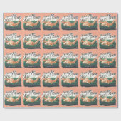 無駄に最適な遠くに日 ラッピングペーパー (フラット)